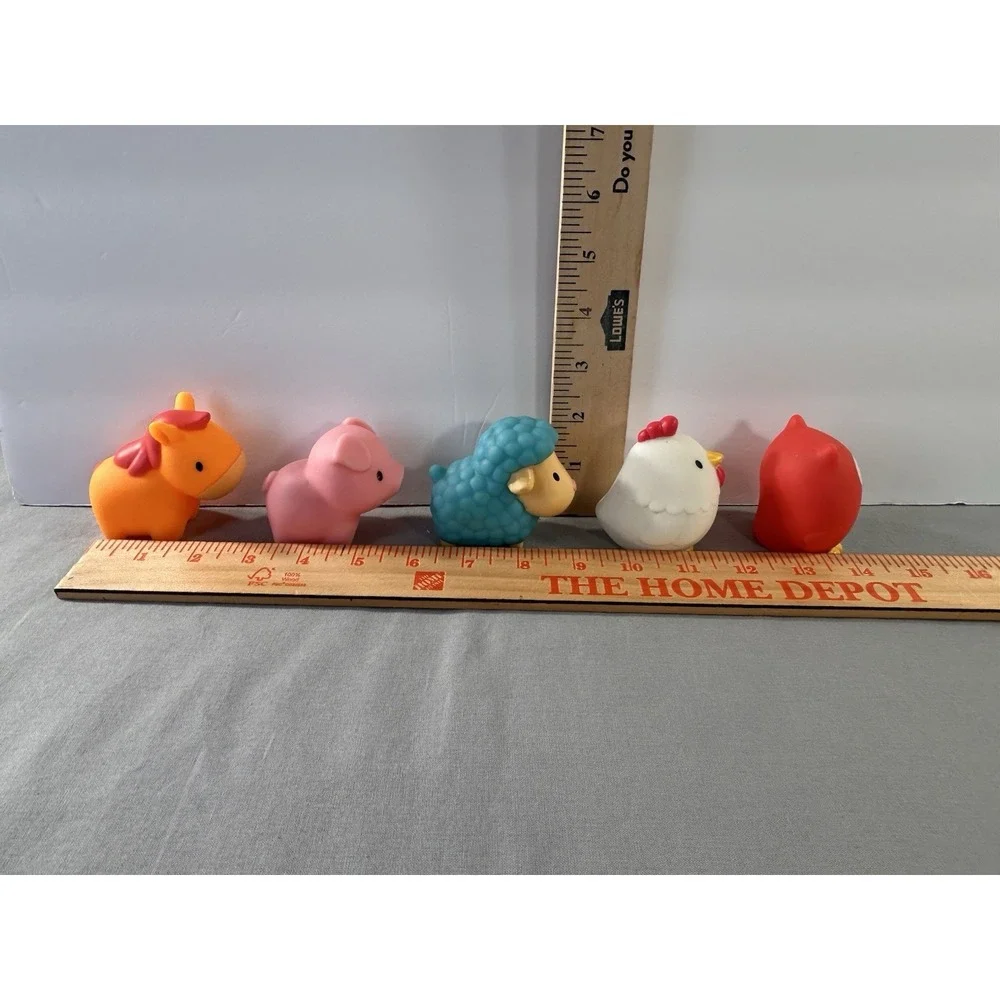 Munchkin‎ Farm Animals Squirt Bath Toys Lot Of 5 Play water pool